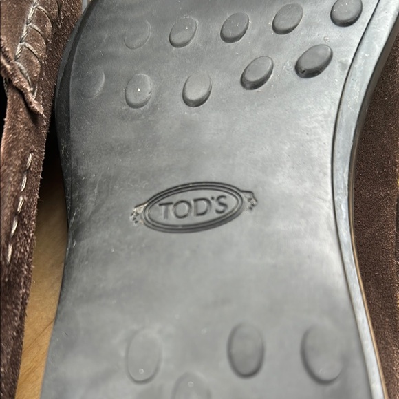 Tod’s Men's Brown Suede Loafers - Picture 5 of 5